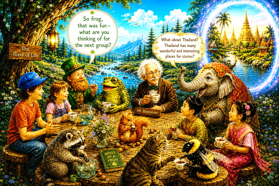 Ernie Does Science, chat of all following end of story