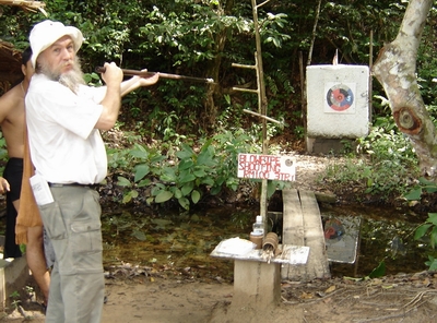 dave shooting blowpipe