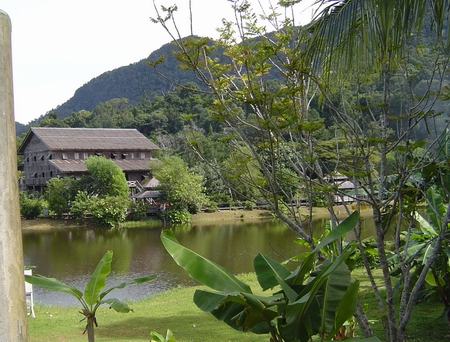 the lake of the cultural village