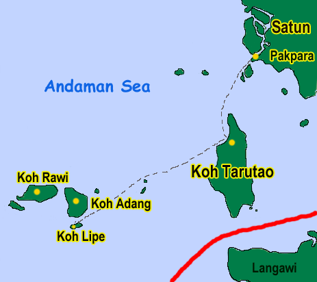tarutao park map