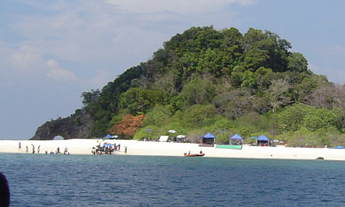 Koh Kai, with the film shoot