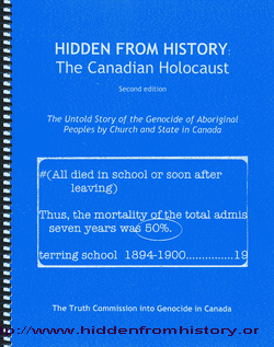 cover, Canadian Holacaust book