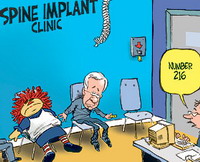 Star cartoon, dion backbone clinic
