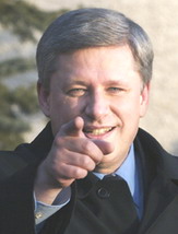 pic of Harper pointing