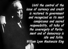 mackenzie king on money and sovereignty ...