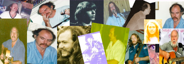 montage of pics of dave singing