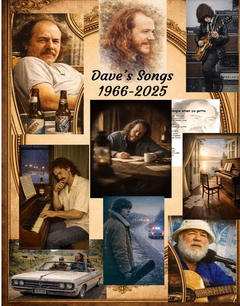 Dave's Songs 1966-2025 cover